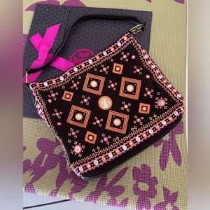 Tory Burch Embroidered Boho Style Bag